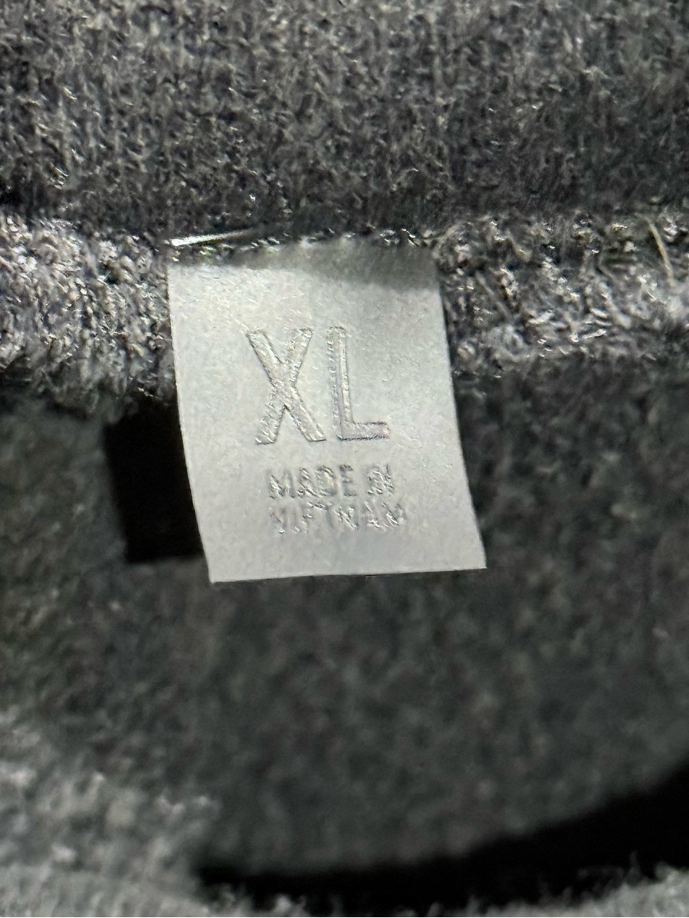 Fear of God Essentials Black Hoodie Pullover Sweatshirt Men’s Size XL Oversized - Picture 11 of 15